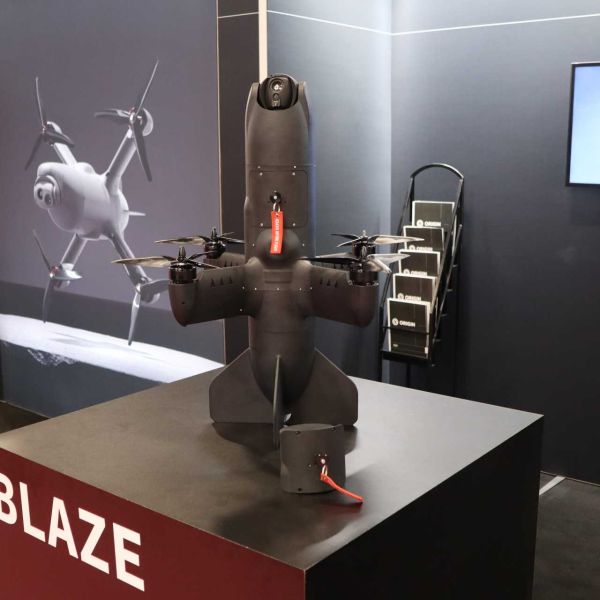 The Origin Blaze combines radar-based detection, AI-powered computer vision, and electro-optical/infrared sensors to autonomously acquire, lock, and engage fast-moving aerial targets such as loitering munitions or drones. (Picture source: Army Recognition)