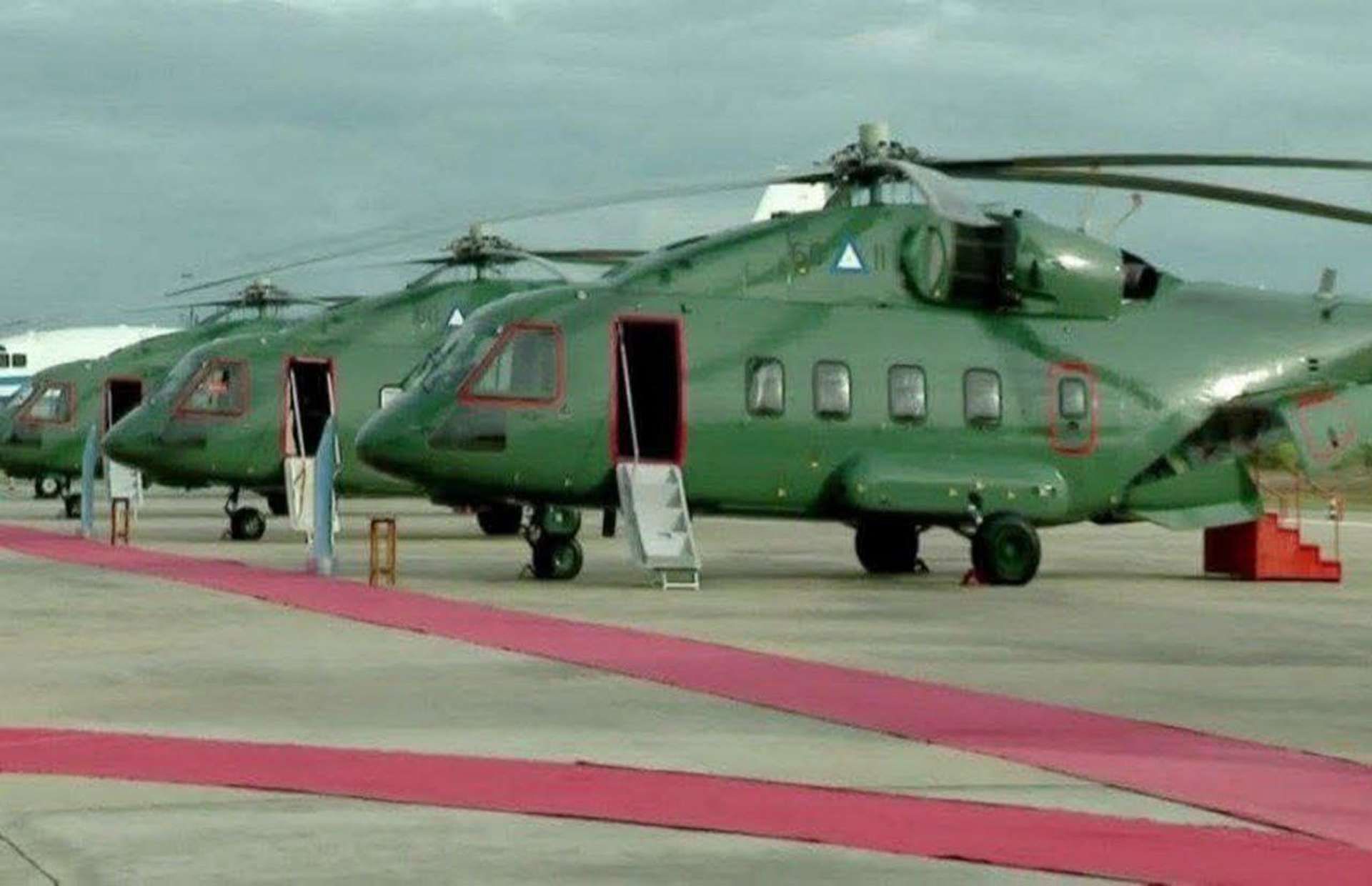 Myanmar Air Force’s new Mi-38T medium transport helicopters, powered by twin Klimov TV7-117V engines, can carry up to 40 troops or 5 tons of cargo, offering greater range, speed, and hot-and-high performance than legacy Mi-17s for troop lift, medevac, and resupply missions in remote terrain (Picture source: MDSI).