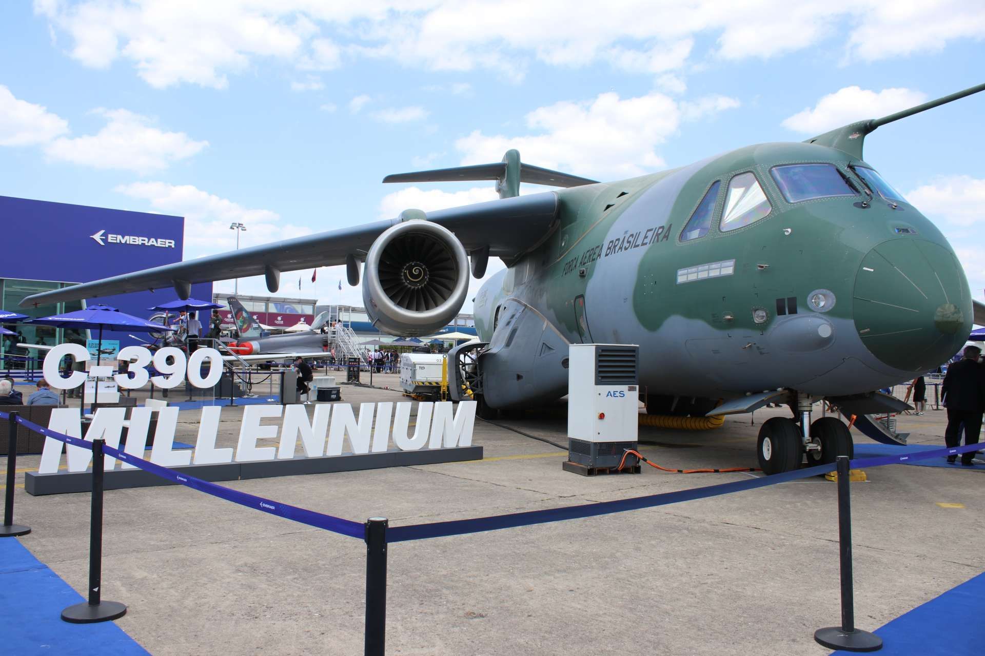 The Embraer C‑390 Millennium is a modern multi‑role military airlifter designed for tactical transport, medical evacuation, humanitarian support, and rapid logistics operations (Picture Source: Army Recognition Group)