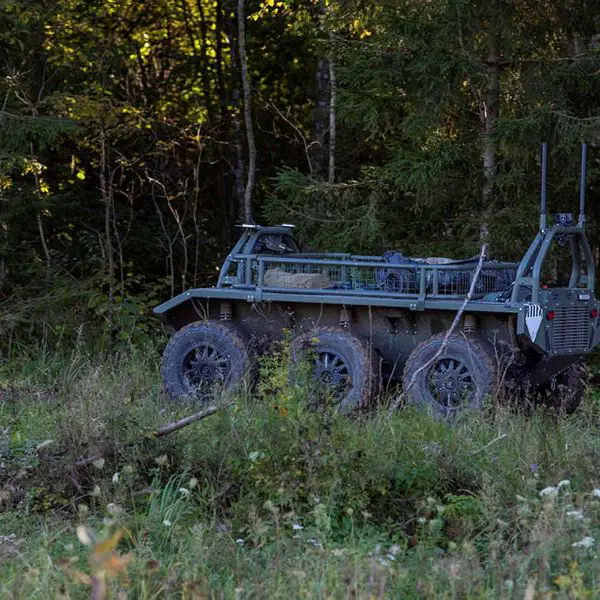 The Black Watch, 3rd Bn The Royal Regiment of Scotland, demonstrating their capabilities as an infantry battalion of the British Army, here a Viking unmanned resupply vehicle is being used.
