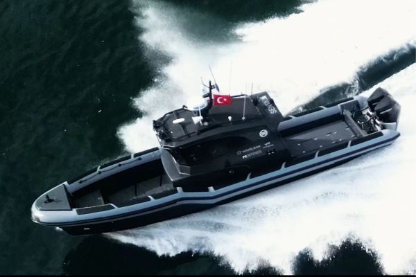 The USV configurations under discussion are expected to combine high seakeeping hull forms with autonomous navigation modules integrating Global Navigation Satellite System receivers and inertial navigation systems for resilient positioning (Picture source: Havelsan)