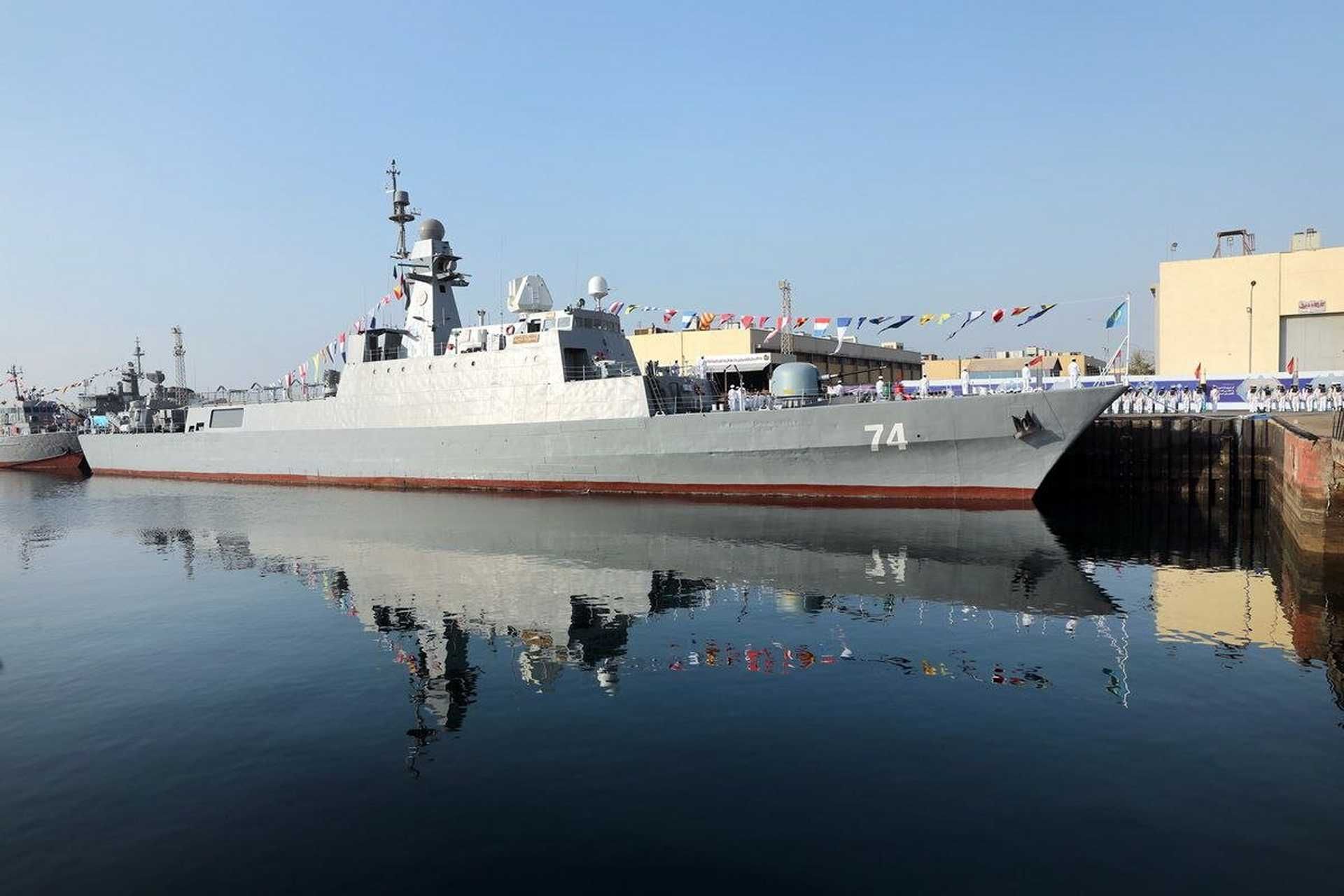 The recommissioning followed extensive technical work after the ship’s capsizing and sinking at the Bandar Abbas shipyard in July 2024, which was attributed to water ingress during maintenance and subsequent loss of balance in shallow waters. (Picture source: Mehr News)