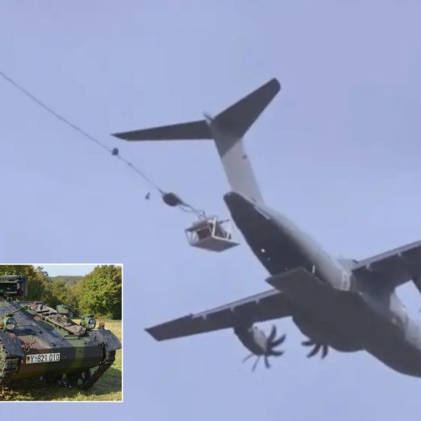 Footage released by the German Army shows crews able to drive the vehicle off within minutes, without complex preparation (Picture source: Bundeswehr)