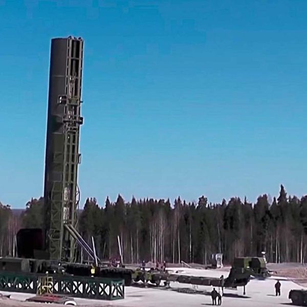 Russia’s RS‑28 Sarmat, also known as "Satan II," is a next-generation heavy intercontinental ballistic missile capable of carrying multiple nuclear warheads across 18,000 km, designed to penetrate advanced missile defense systems and redefine global strategic deterrence.