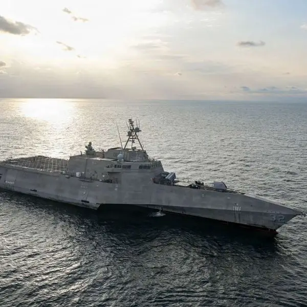 U.S. Navy Independence-class littoral combat ships are taking over the mine countermeasures mission in the Middle East, using helicopters, unmanned systems and standoff sensors to help keep strategic waterways such as the Strait of Hormuz open (Picture source: U.S. DoW).