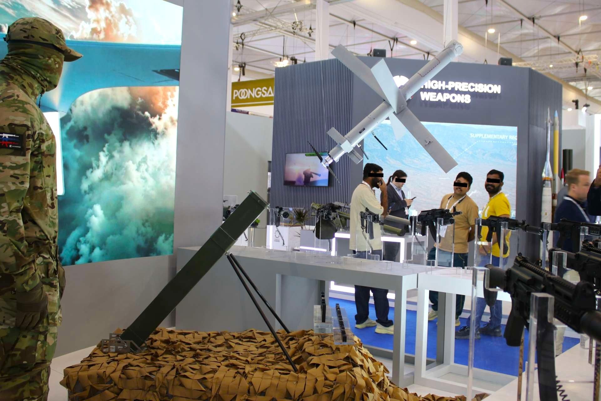 Russia has unveiled the RUS-PE portable reconnaissance and strike system at World Defence Show 2026 in Saudi Arabia, marking the first domestic Russian debut of a containerized loitering munition aimed at Middle Eastern defense markets (Picture Source: Army Recognition Group)