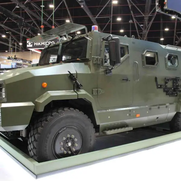 The carrier is built on an upgraded CTM134A Class III chassis combined with an armored body and a complete set of electrical, command and control, and communication systems