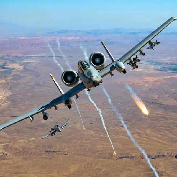 The U.S. Air Force is training A-10 Warthog crews to survive and deliver close air support in contested combat environments, using advanced Weapons School exercises that emphasize missile-threat evasion, joint-force integration, and battlefield survivability (Picture Source: U.S. Air Force)