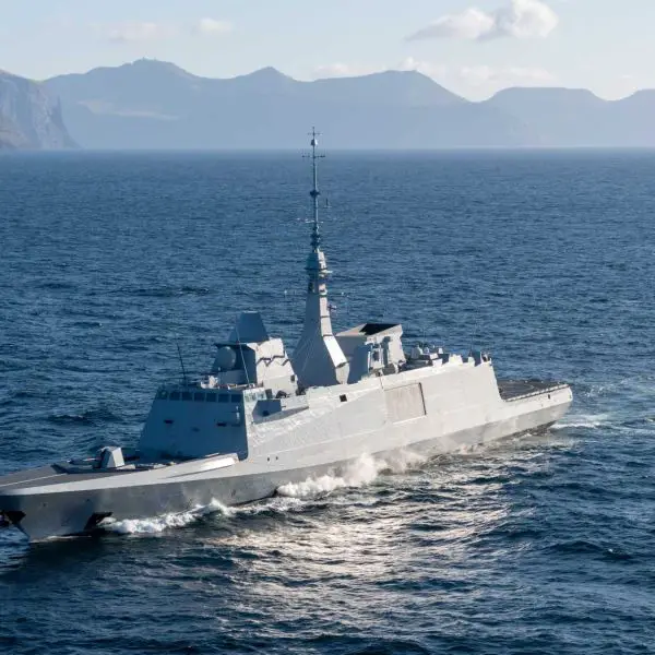 The Hook ’Em Award was given following the Aquitaine's operational performance recorded during anti-submarine missions conducted in the North Atlantic in 2025. (Picture source: French Navy)