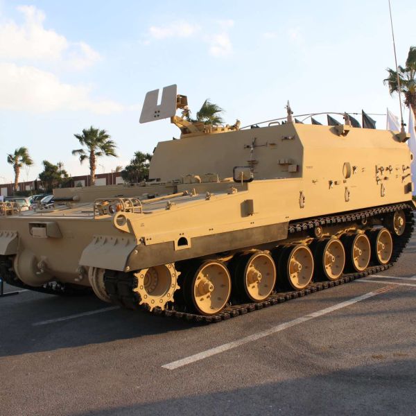 The 37-ton K11 Fire Control Vehicle is a tracked, armored command post for Egypt’s K9A1EGY howitzers, using a digital fire direction suite to coordinate up to six guns. Powered by a 1,000 hp diesel engine, it provides mobile, protected command and control alongside frontline mechanized units (Picture source: Army Recognition Group).