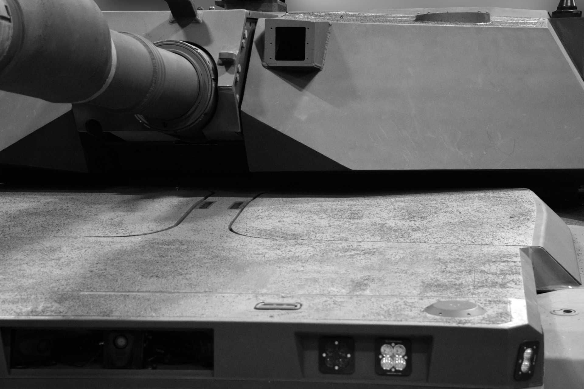 Visible features include what appears to be a redesigned turret, a camera linked to a distributed vision system, new LED lights, and additional sensors that may support autonomous or assisted driving functions. (Picture source: LinkedIn/U.S. Army - Speed to Delivery)