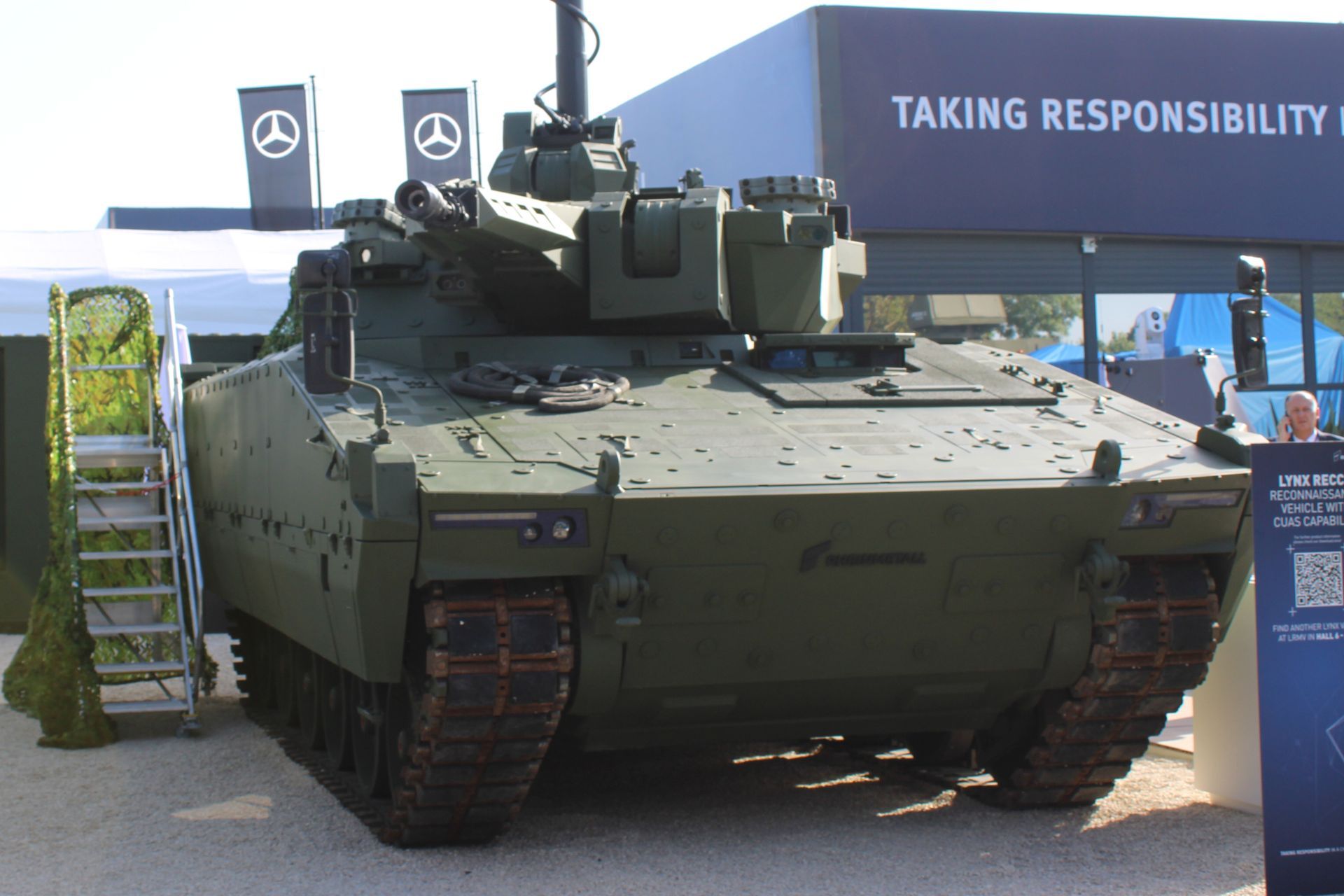 New Lynx KF41 Recce combines ISTAR sensors and counter-drone protection to boost battlefield awareness and survivability. (Picture source: Army Recognition)