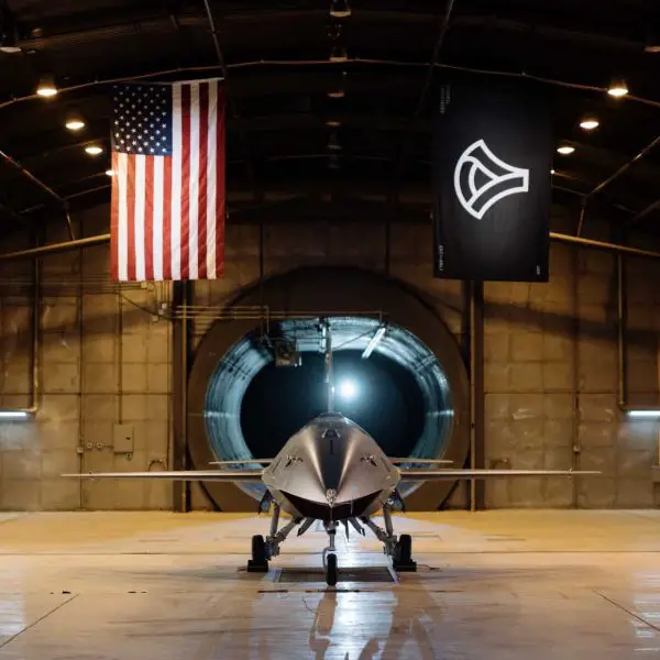 Anduril's YFQ-44A Fury, the second official CCA Increment 1 design, has already completed flight testing and captive-carry missile trials with AIM-120 AMRAAMs, as it is optimized for aggressive maneuvering and autonomous air combat support missions. (Picture source: US DoD)