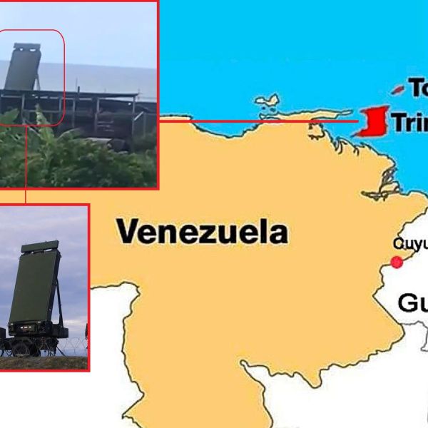 U.S. Marines are installing a likely AN/TPS-80 radar in Tobago, expanding U.S. surveillance near Venezuela under the banner of a counter-narcotics and airport upgrade (Picture Source: U.S. Army / Pearce Robinson)