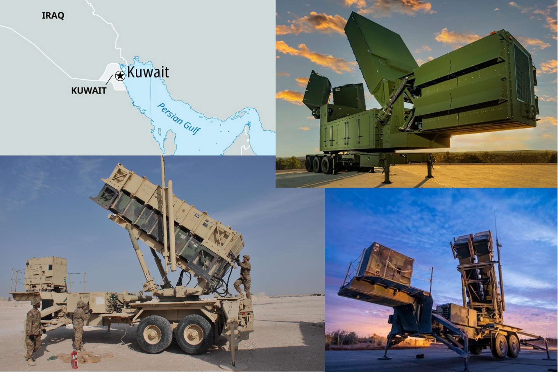 The United States approved an $8 billion sale of LTAMDS radars to Kuwait, upgrading its Patriot-based air defense with next-generation 360-degree sensing to counter evolving missile and drone threats (Picture Source: U.S. Army / Britannica/ RTX)