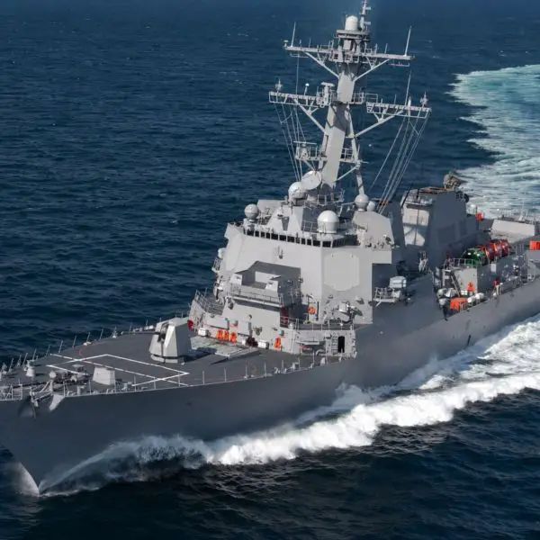 DDG 140 is expected to operate the Aegis Baseline 10 combat system, which combines air defense, ballistic missile defense, and surface warfare functions within a unified architecture (Picture source: AI generated by Army Recognition)