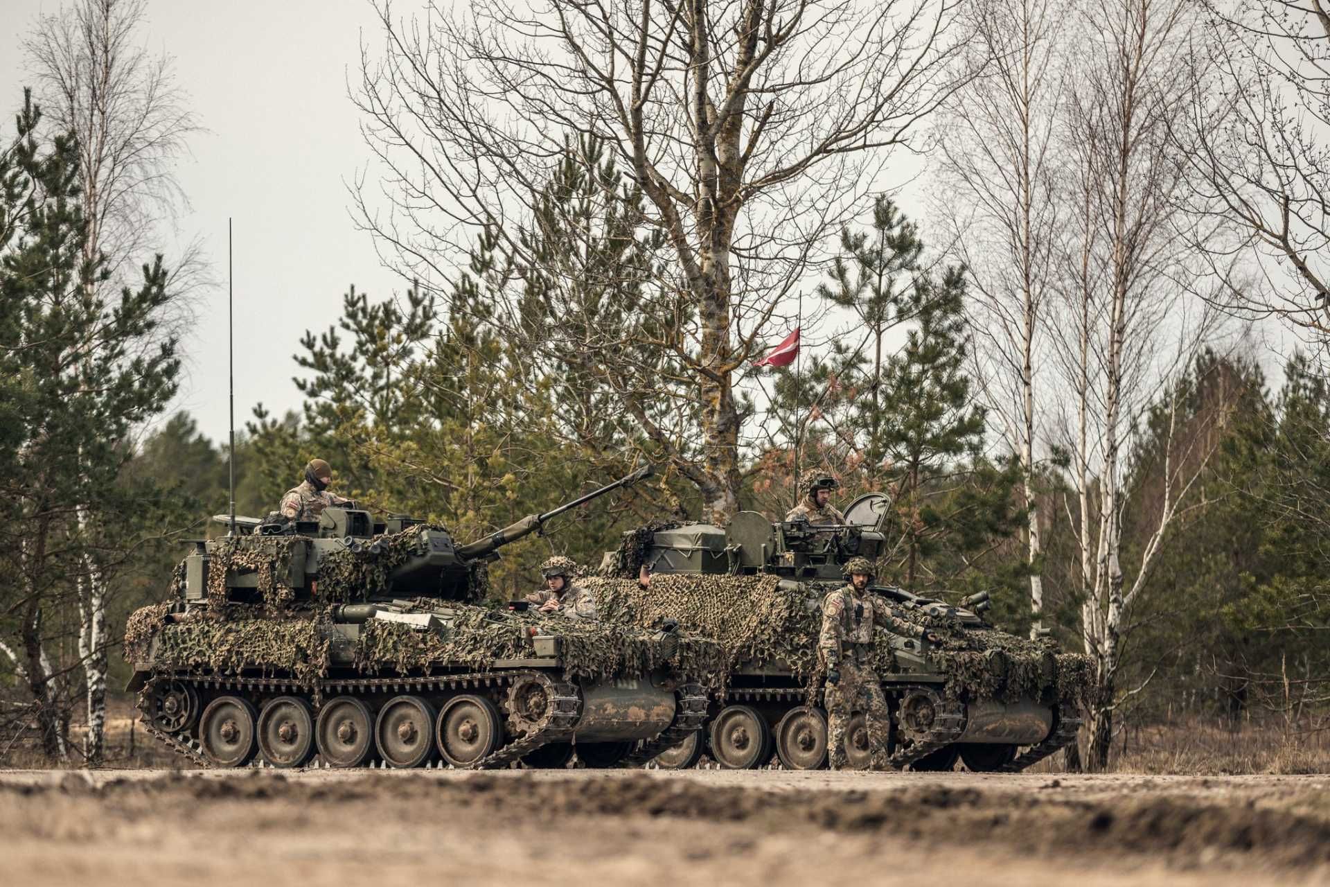 By the early 2020s, Latvia operated over 200 CVR(T) vehicles, including modernised and training units, before it started transferring part of its CVR(T) fleet to Ukraine as military aid. in 2024 (Picture source: X/Andris Sprūds)