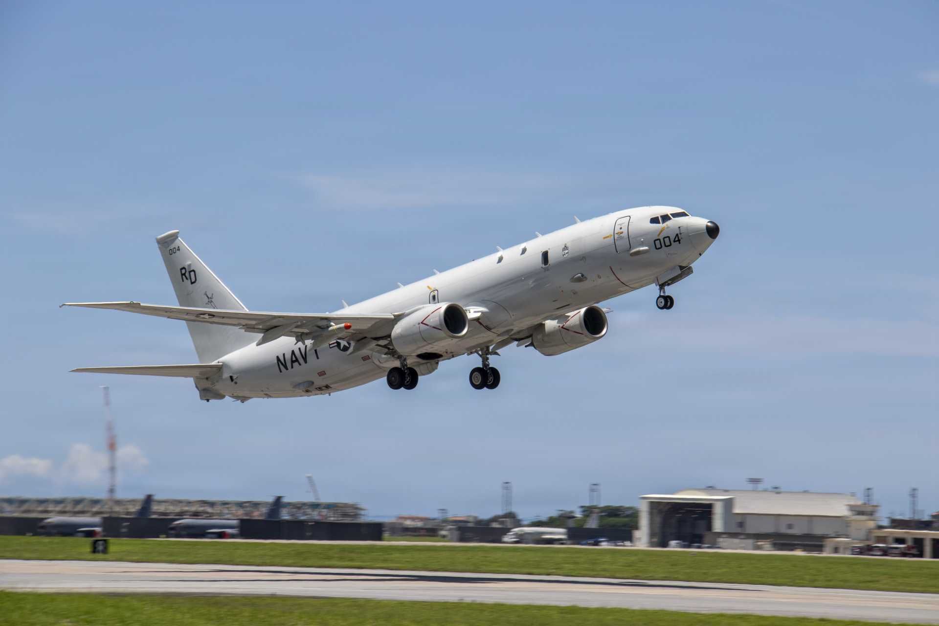 The Boeing P-8A Poseidon is the U.S. Navy's primary maritime patrol aircraft, designed for anti-submarine warfare, maritime surveillance, intelligence gathering, and long-range monitoring of naval activity across the world's oceans.