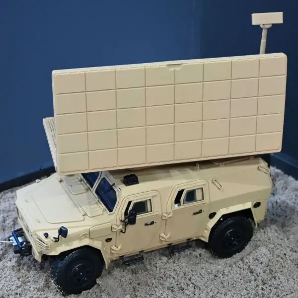 The NI-HP1000 operates as a short-range microwave effector with 360-degree coverage, rapid scanning, and repeated emission capability, designed to neutralize threats within the inner defensive layer once they reach close proximity. (Picture source: Army Recognition)