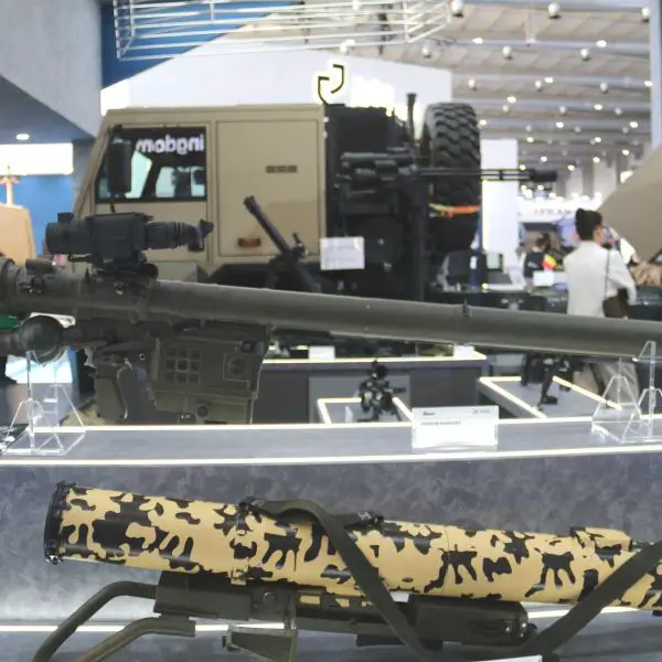 Piorun MANPADS displayed on the Polska Grupa Zbrojeniowa booth at World Defense Show 2026 in Riyadh, where the combat-proven Polish short range air defense system attracted strong interest from international military delegations seeking modern MANPADS capabilities.