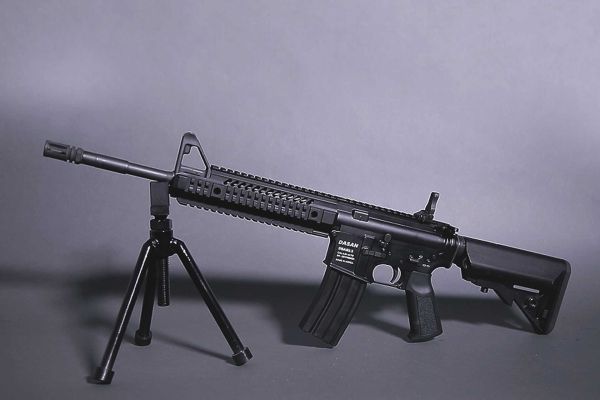 The DSAR-15 is a 5.56x45mm NATO carbine developed by South Korea as part of an AR-15-pattern rifle family intended for military and law enforcement use. (Picture source: Dasan)