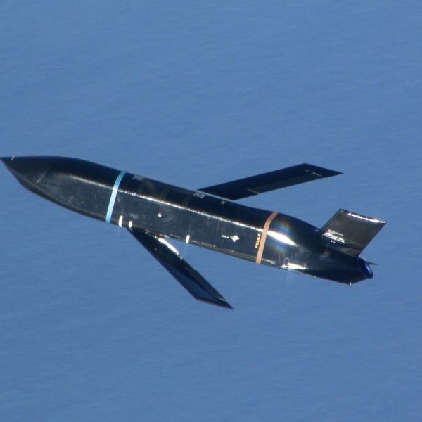 Lockheed Martin demonstrated the Long Range Anti-Ship Missile’s operational capability in 2018 when a U.S. Air Force B-1B bomber successfully launched two LRASMs that autonomously navigated to and struck a moving maritime target during a test over the Sea Range near Point Mugu, California (Picture Source: U.S. Air Force)