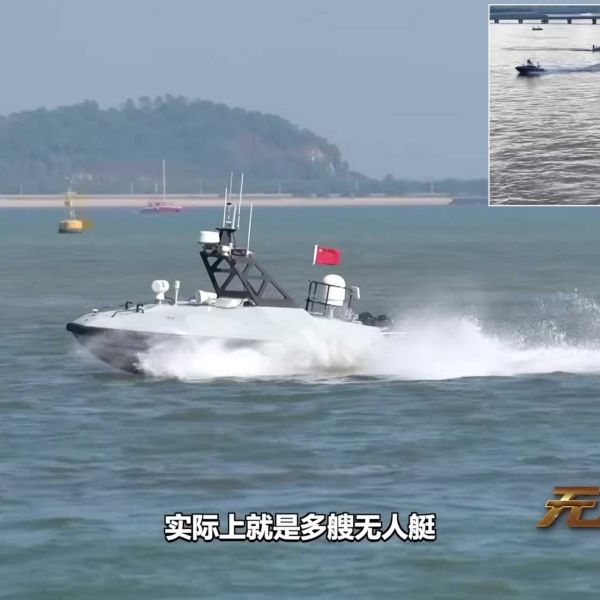 When analyzing this exercise more closely, the swarm executed a sequence of patrol, monitoring, and interception tasks under a command model that required limited operator input after mission initiation, which might be useful in the event of a future war with the US. (Picture source: China/CCTV)