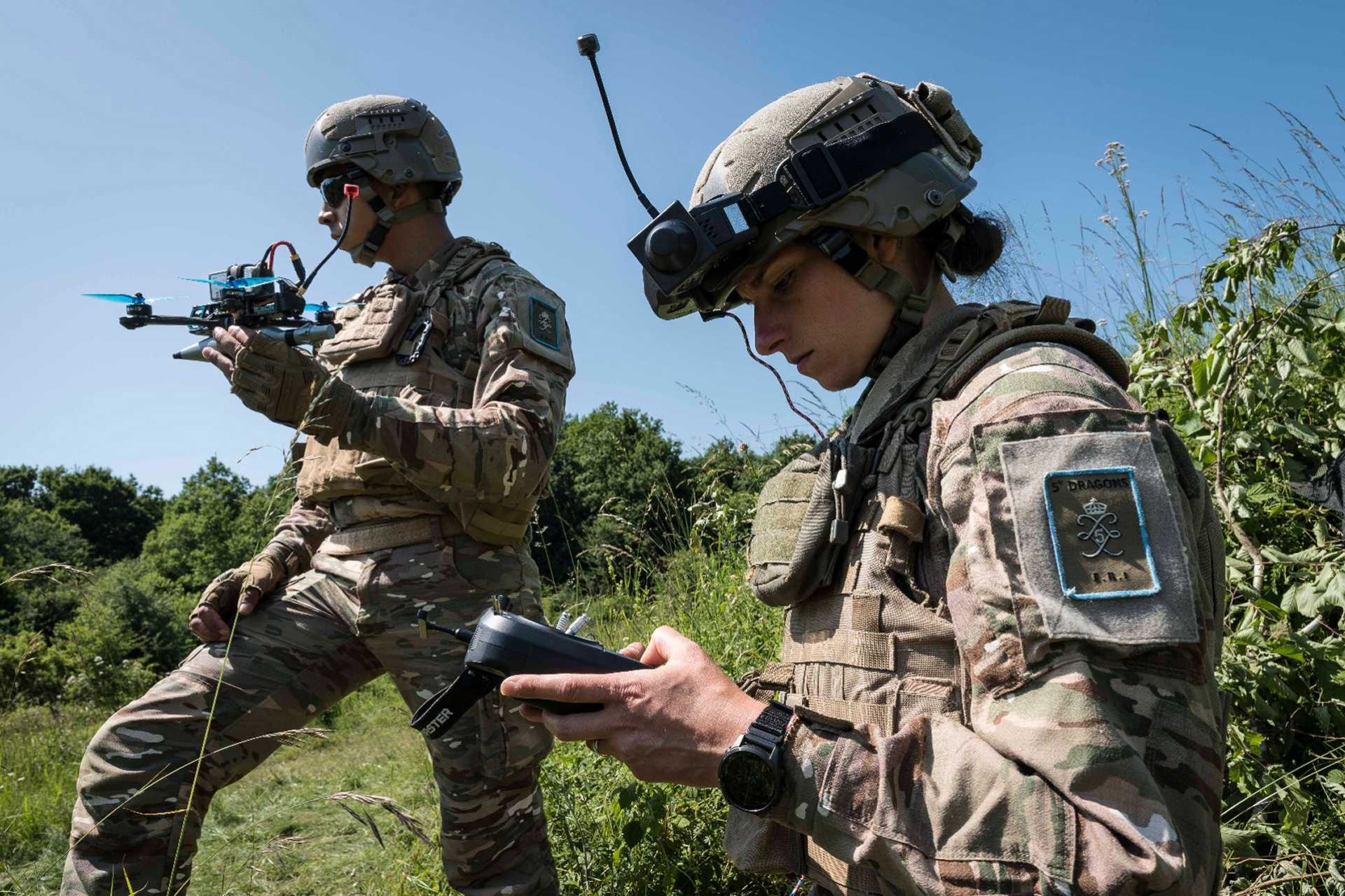 The mass production of FPV micro-drones and small quadcopters is dominated by the need for electronics, RF links, motors, sensors, and batteries, all of which currently depend on globally concentrated raw materials and upstream processing. (Picture source: French MoD)