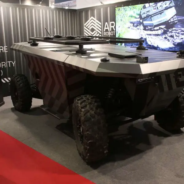 German defense company ARX Robotics unveiled its Hector medium-class unmanned ground vehicle at the BEDEX 2026 exhibition in Brussels, presenting a scalable robotic platform designed to support European land forces while reducing soldiers’ exposure on the battlefield (Picture Source: Army Recognition)