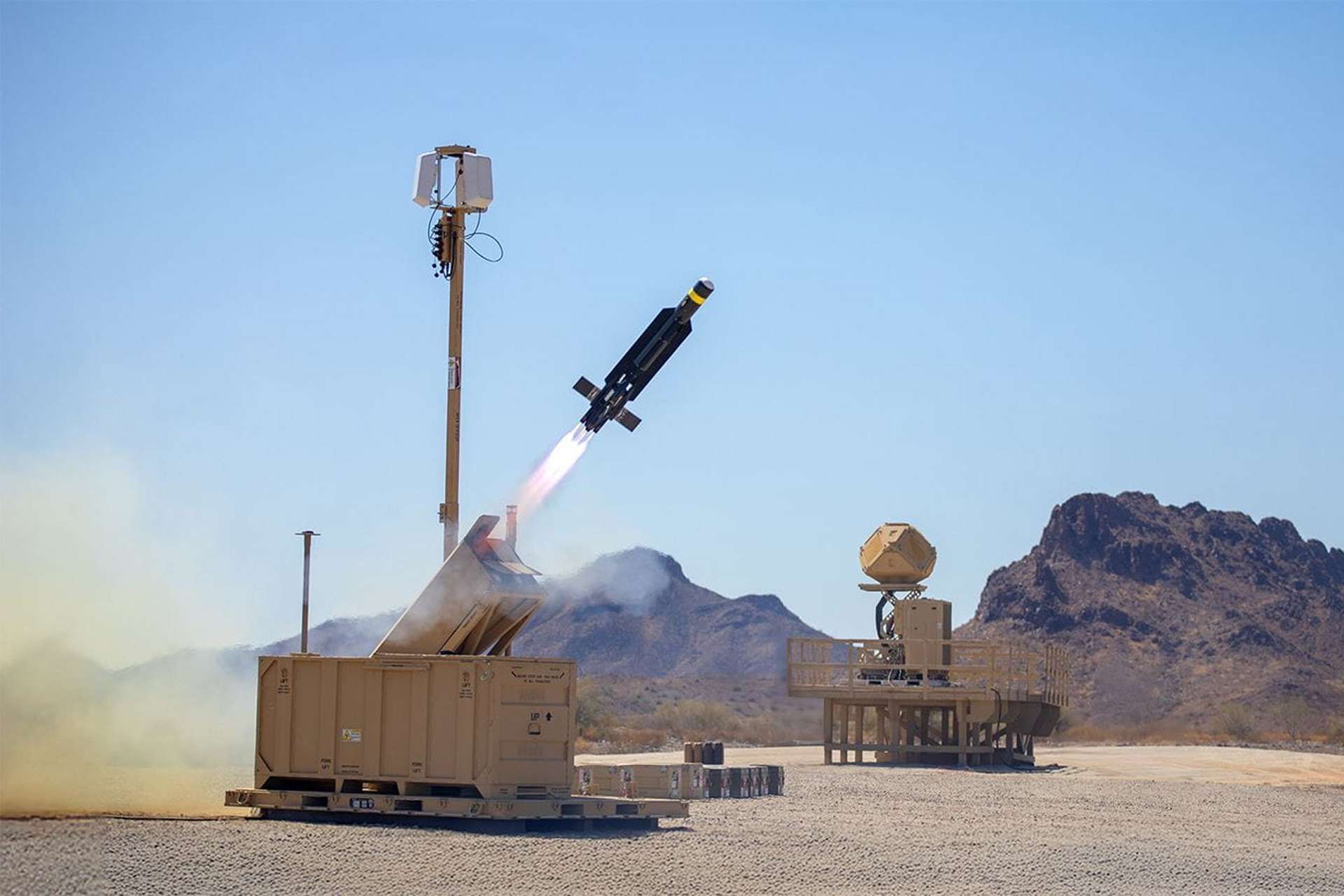 The U.S. Army is seeking a long-term supply deal for RTX’s Coyote interceptor to strengthen affordable, layered defenses against the growing threat of drones and drone swarms, with newer variants promising greater endurance and lower cost per engagement (Picture source: Raytheon). 