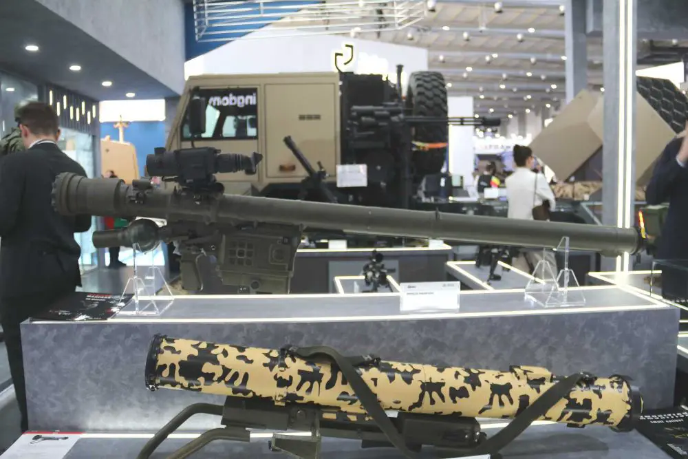 The Polish-made Piorun man portable air defense missile system displayed at World Defense Show 2026 in Saudi Arabia. Germany has expressed preliminary interest in acquiring the combat-proven short-range missile system to reinforce the German Army’s very short-range air defense capabilities.