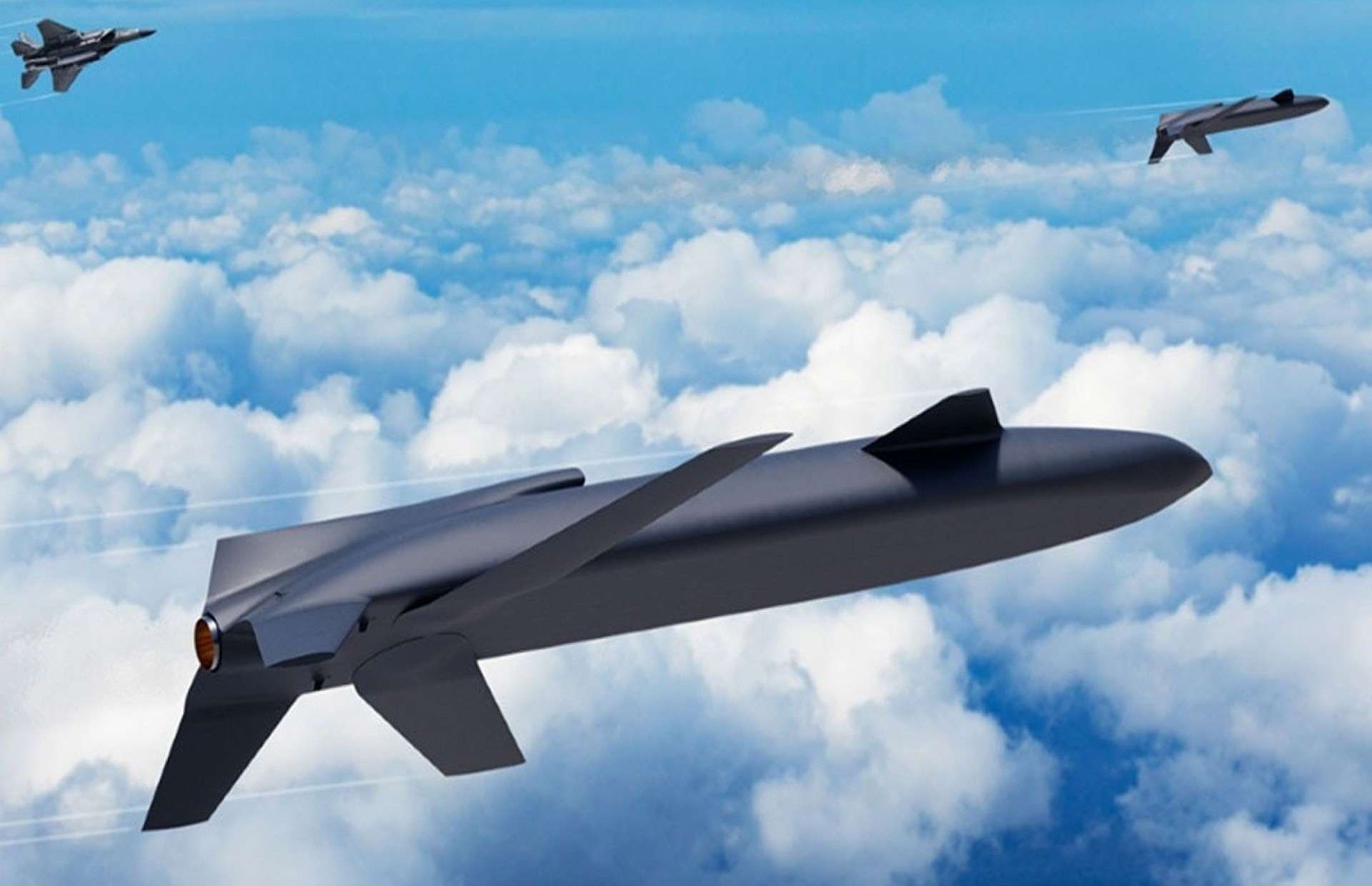 The X-68A is an air-launched, jet-powered uncrewed “missile truck” that flies ahead of manned fighters or cargo aircraft, then releases its own captive air-to-air missiles to extend engagement range and push the air-combat front line deeper into contested airspace (Picture source: General Atomics Aeronautical).