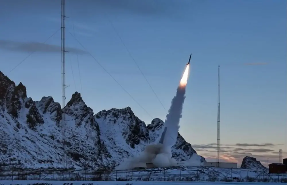 Hypersonica SCOOTER HS-1 hypersonic strike demonstrator, validated beyond Mach 6 over a 300 km flight, showcasing a future European sovereign missile designed for rapid deep-precision attacks with high survivability through extreme heat, intense loads, and manoeuvrable atmospheric flight (Picture source: Hypersonica).