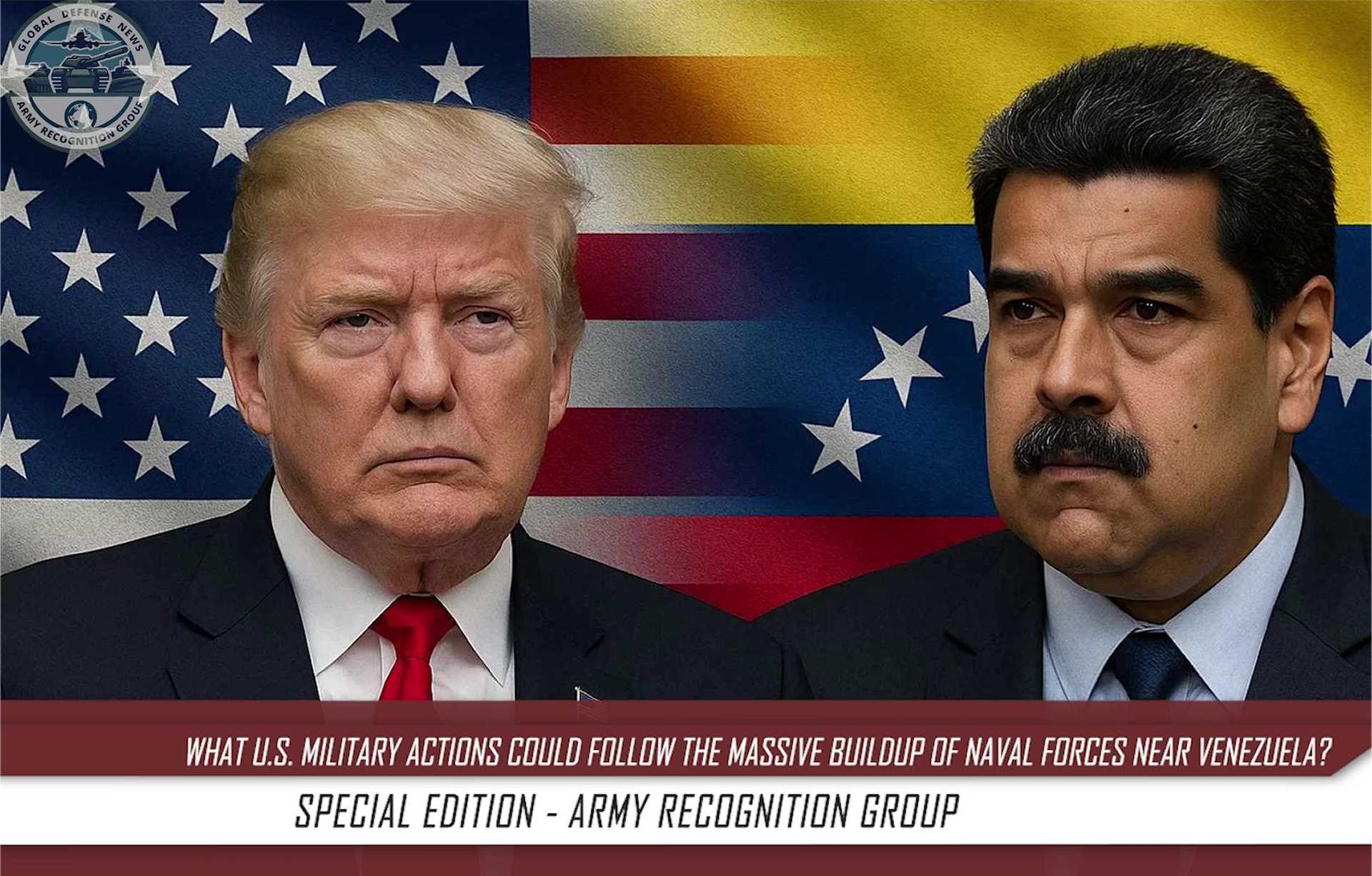 Amid escalating tensions, Washington reinforces its military presence near Venezuela while both leaders navigate mounting geopolitical pressure. (Editorial photo illustration)