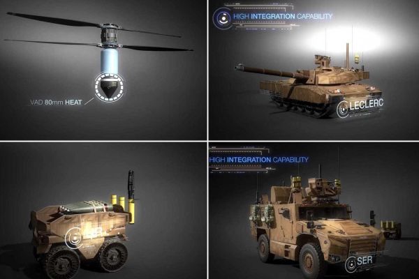 With the MT-10 integration, a single vehicle crew can detect a target, launch the munition, confirm identification through onboard video, and execute a strike within seconds to a few minutes, reducing the engagement chain to a single-unit loop. (Picture source: KNDS France)