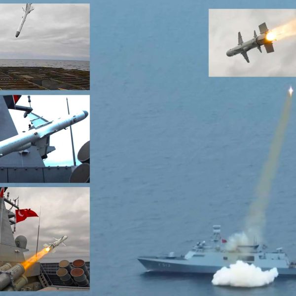 Roketsan demonstrated that its ATMACA missile can strike land targets from a frontline Turkish Navy warship, expanding the system from anti-ship warfare into a more flexible maritime strike capability (Picture Source: Roketsan)