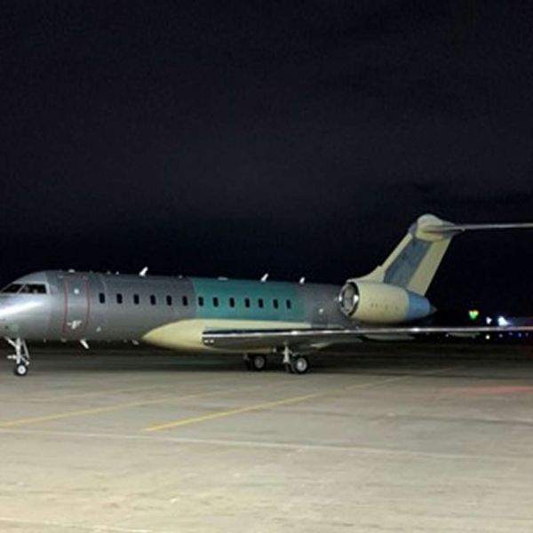 High-altitude, long-range Bombardier Global 6500 ISR jet configured for the U.S. Army’s HADES mission, combining deep-sensing radars, advanced signals intelligence, and onboard AI-driven processing to deliver fast, theater-level targeting and multi-domain situational awareness far beyond legacy turboprop platforms (Picture source: SNC).