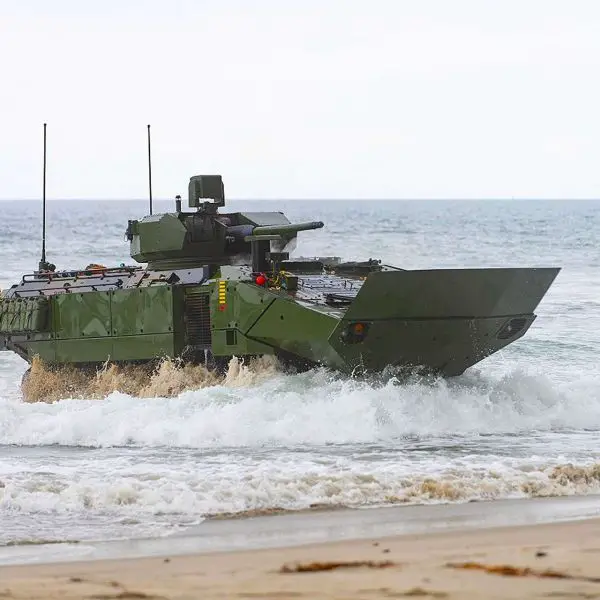 BAE Systems has been awarded a $184.4 million contract to deliver 30 ACV-30 amphibious combat vehicles, increasing turreted firepower available for future coastal operations (Picture Source: BAE)