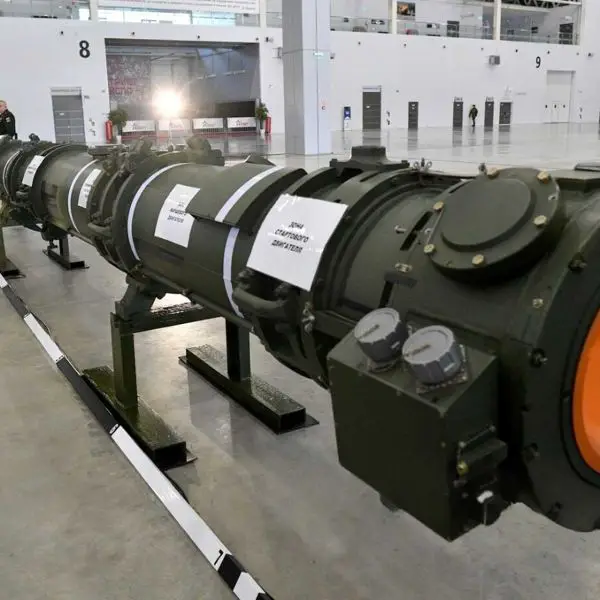 Publicly unveiled in 2019, the 9M729 Novator is a ground-launched cruise missile developed by NPO Novator, capable of carrying either a conventional or nuclear warhead and reaching targets at distances of up to 2,500 kilometers. (Picture source: RIA Novosti)