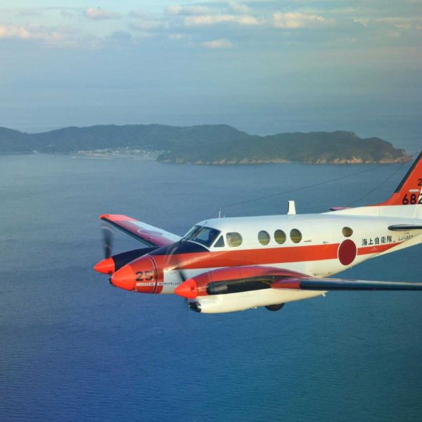Japan initially planned to lease at least five Beechcraft TC-90 training aircraft to the Philippines for maritime patrols, and two aircraft were transferred free of charge in March 2017, followed by plans to transfer three more. (Picture source: Japanese Navy)