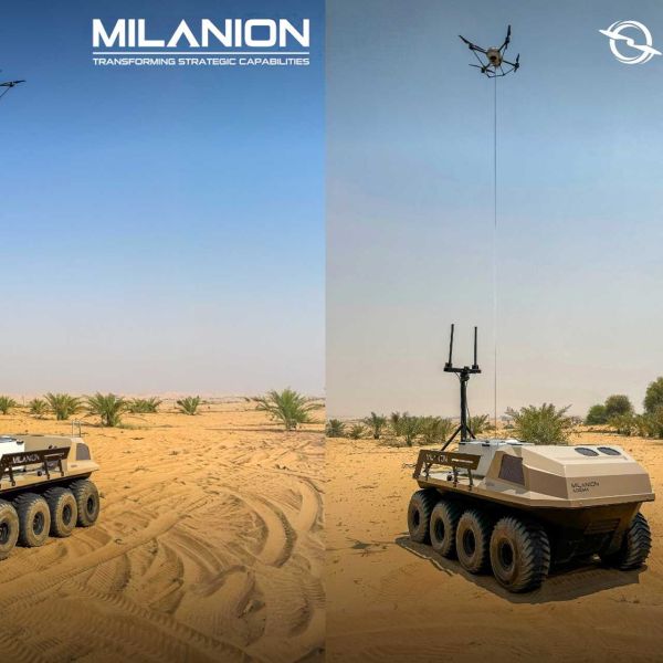 This agreement combines persistent drone overwatch with assured positioning and anti-jam navigation to sustain the drone's situational awareness and mission accuracy under GNSS denial and electronic interference. (Picture source: Milanion)
