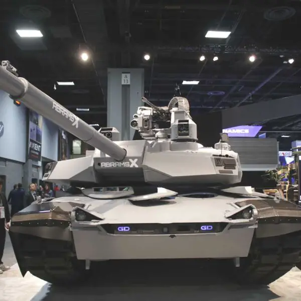 The General Dynamics AbramsX tank technology demonstrator, unveiled publicly for the first time in October 2022, showcased hybrid-electric propulsion, reduced weight, an unmanned turret, and advanced networking concepts that are now influencing the U.S. Army’s future Abrams M1E3 main battle tank under the FY2026 acquisition program.