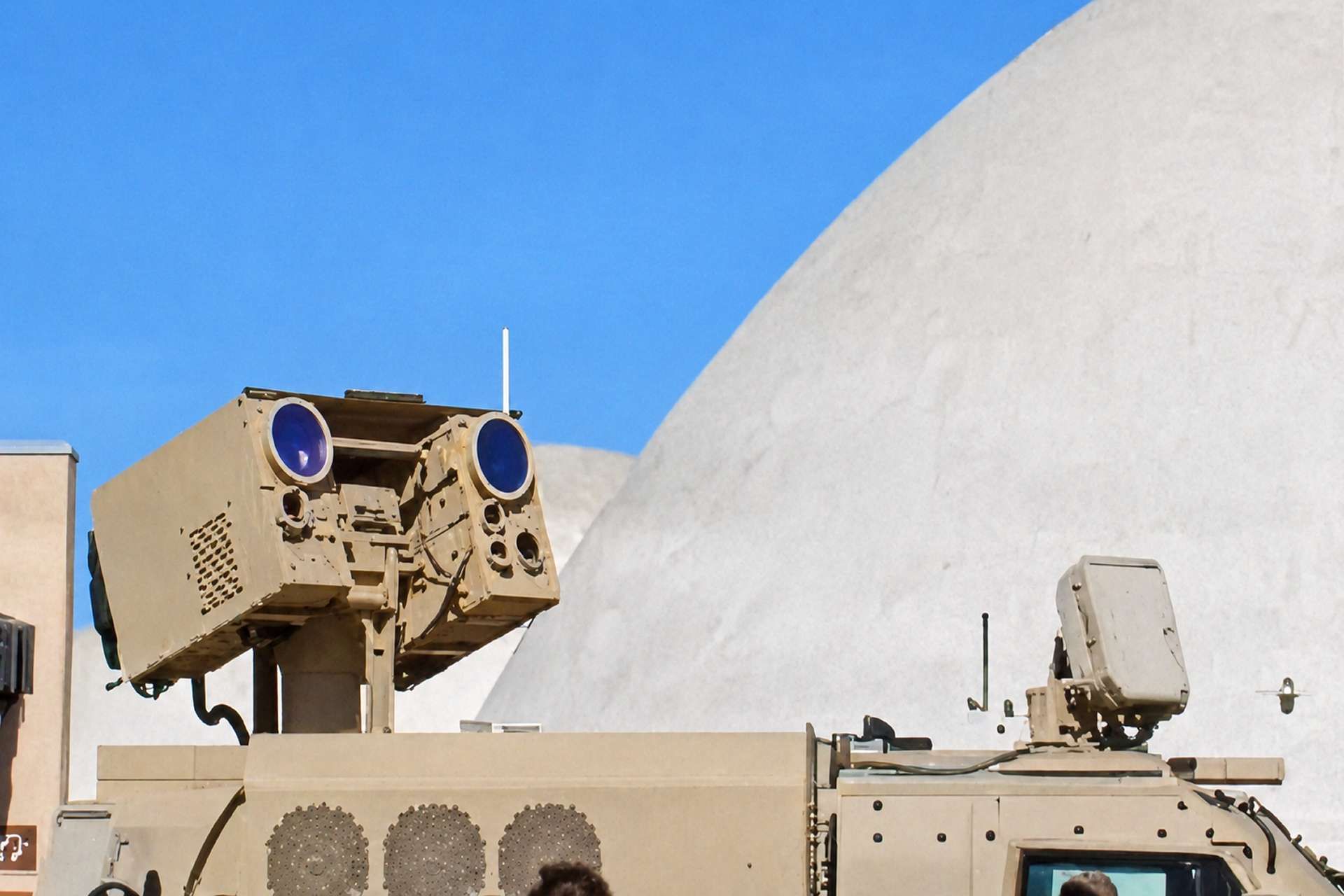 AeroVironment’s LOCUST high-energy laser weapon system demonstrated counter-drone engagements at White Sands Missile Range with JIATF-401 and the FAA, marking a step toward regulated U.S. use of directed-energy defenses for homeland security, military installations, and deployed force protection (Picture source: AeroVironment).