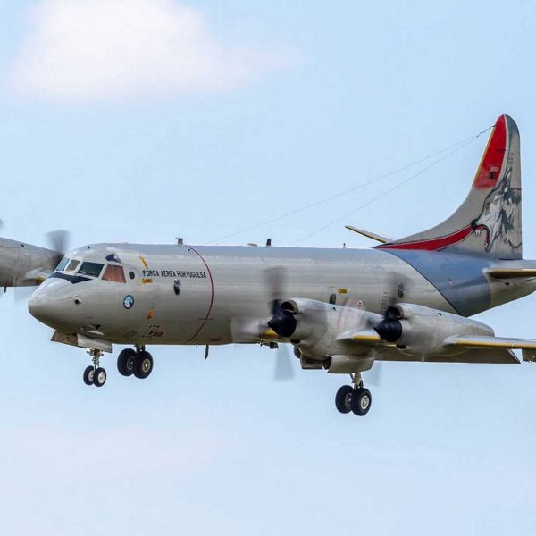 The current Portuguese fleet includes three P-3C Update II.5s and two P-3C CUP CGs, later modernized between 2008 and 2010 to the P-3C CUP+ configuration, as well as six P-3C airframes sourced from Germany. (Picture source: Portuguese Air Force)