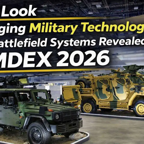 Cutting-edge armored platforms on display at DIMDEX 2026 illustrate how integrated command systems, unmanned assets, and modular combat vehicles from HAVELSAN and Milkor are shaping the future of networked maritime and joint operations (Picture source: Army Recognition Group).