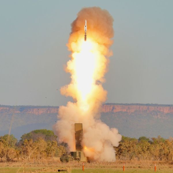 On July 16, 2025, the United States conducted its first Typhon live-fire exercise outside the continental United States in Australia’s Northern Territory, launching a Standard Missile-6. (Picture source: US DoD)