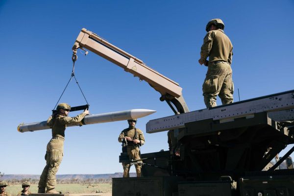 The newest AMRAAM variant ordered by Australia is the AIM-120D-3, a hardware-refresh version with a longer engagement range that is intended for the RAAF’s F-35A Lightning II, F/A-18F Super Hornet, and EA-18G Growler jets. (Picture source: Australian MoD)