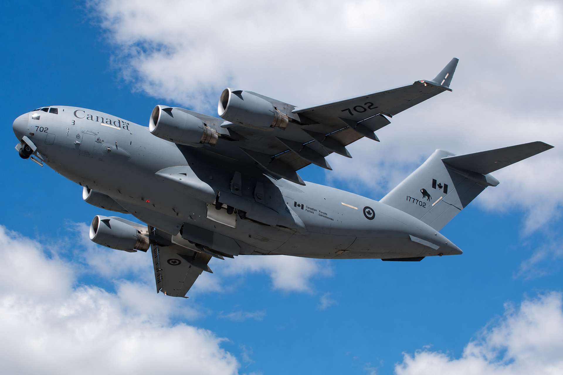Canada’s planned $540 million C-17 sustainment package aims to keep the Royal Canadian Air Force’s five CC-177 Globemaster III heavy airlifters mission-ready for Arctic operations, NATO deployments, crisis response, and long-range transport of troops, vehicles, helicopters, and oversized military cargo (Picture source: Canadian MoD).