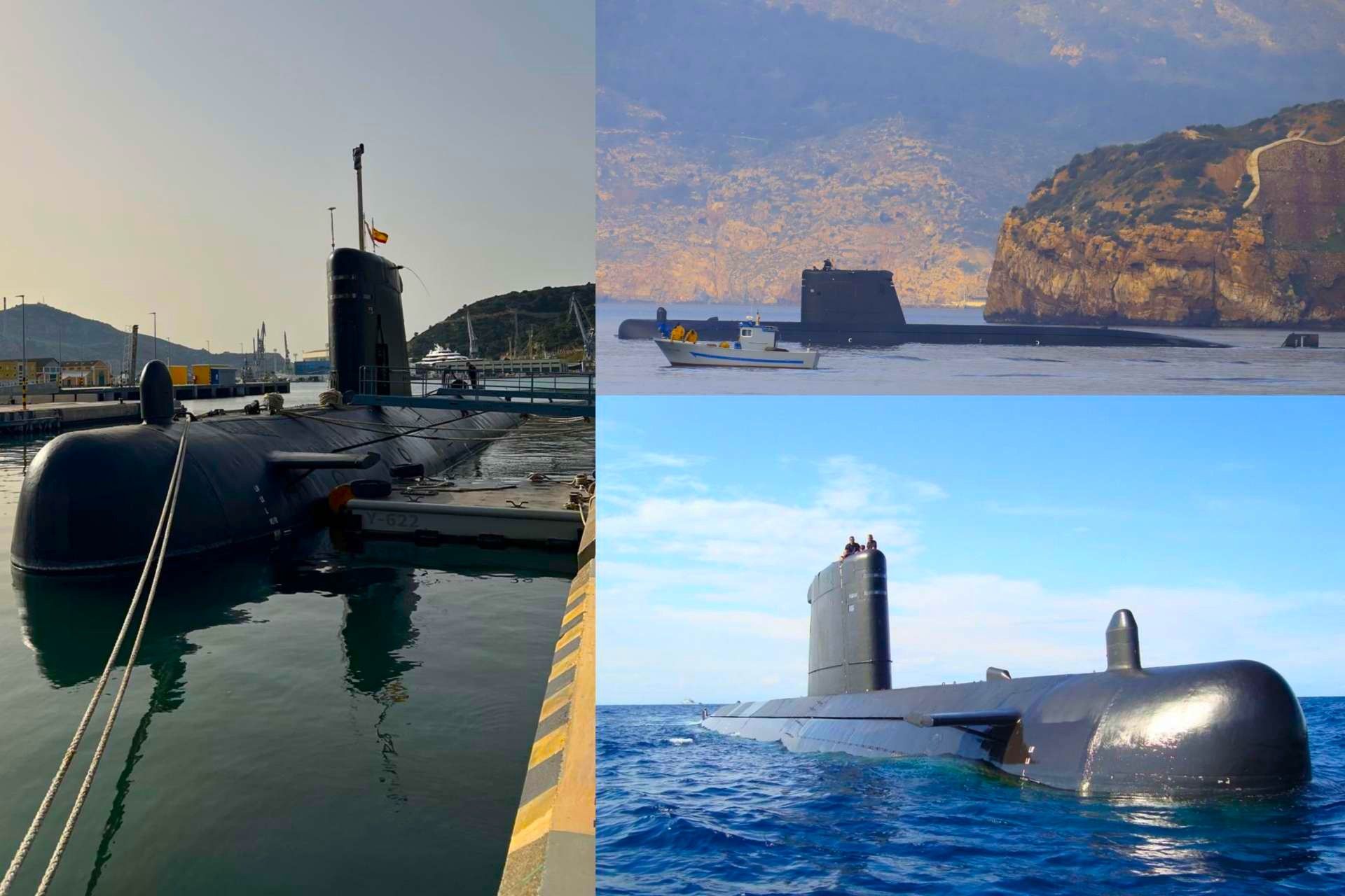 Spain has deployed the submarine Galerna to NATO’s Noble Shield mission in the Mediterranean, sustaining its undersea presence after Isaac Peral’s first operational patrol (Picture Source: Spanish MoD)