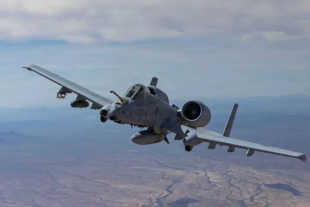 An A-10 Thunderbolt II conducts its first-ever probe-and-drogue aerial refueling from a C-130 tanker on April 2, 2026, marking a major expansion in operational flexibility.